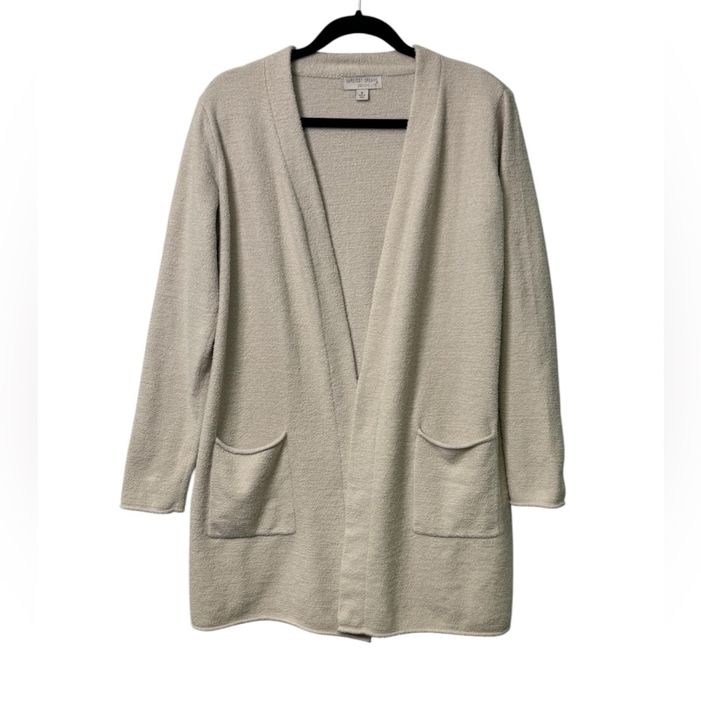 Barefoot Dreams cozychic lite cardigan / cream size M
SO SOFT